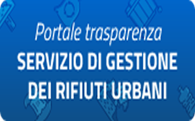 PORTALE TRASPARENZA PER LA GESTIONE DEI RIFIUTI